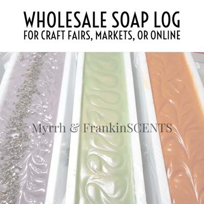 Wholesale Soap Log | Dead Sea Mud & Mint